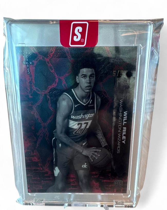 2025-26 Topps Midnight Will Riley Daybreak #81 Rookie 5/5