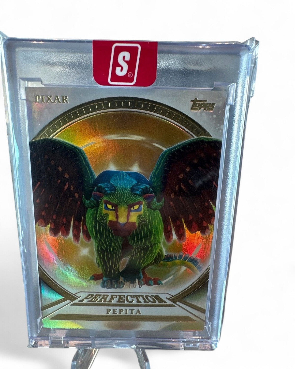 2025 Topps Pixar Gold Pixar Perfection (Encased) Pepita #PP-77 059/100