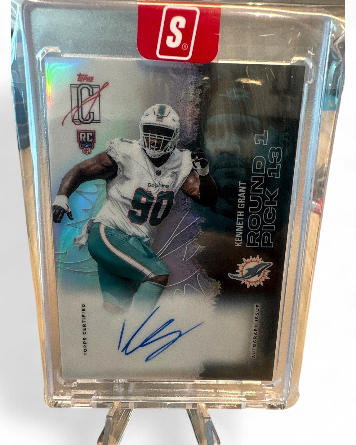 2025 Topps Signature Class Auto Kenneth Grant #139 Rookie Auto