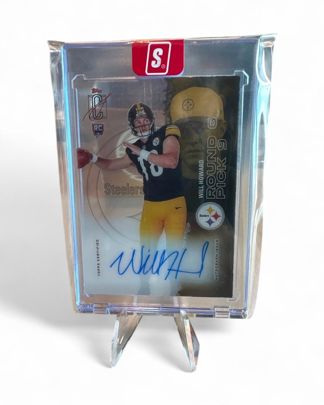 2025 Topps Signature Class Rookie Class Crystal Clear Autographs Will Howard #RCCL-WH Rookie Auto