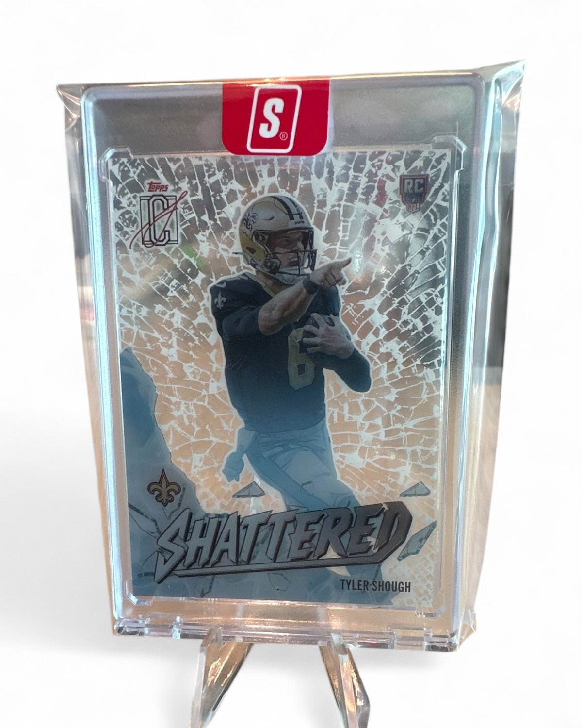2025 Topps Signature Class Shattered Tyler Shough #S-20 Rookie