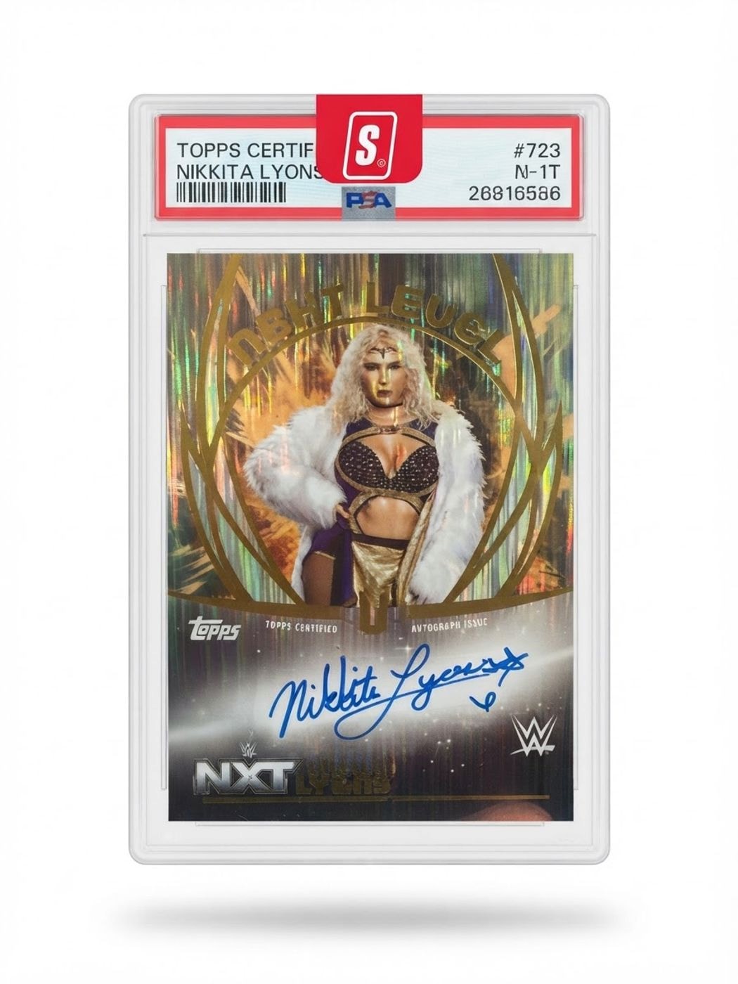 2025 Topps Universe WWE Next Level Nikkita Lyons #NLA-NLY Auto