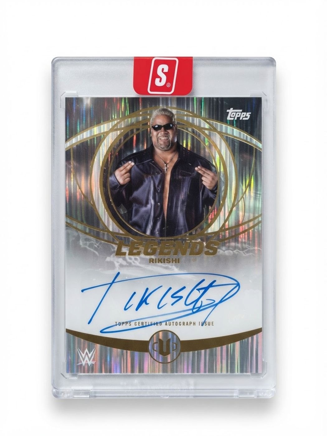 2025 Topps WWE Legends Auto Universe Rikishi #LGA-RIK Auto