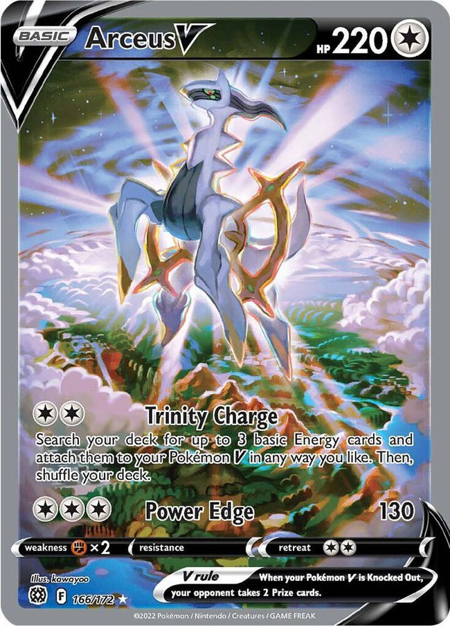 Arceus V 166/172 (Alternate Full Art) (Español)
