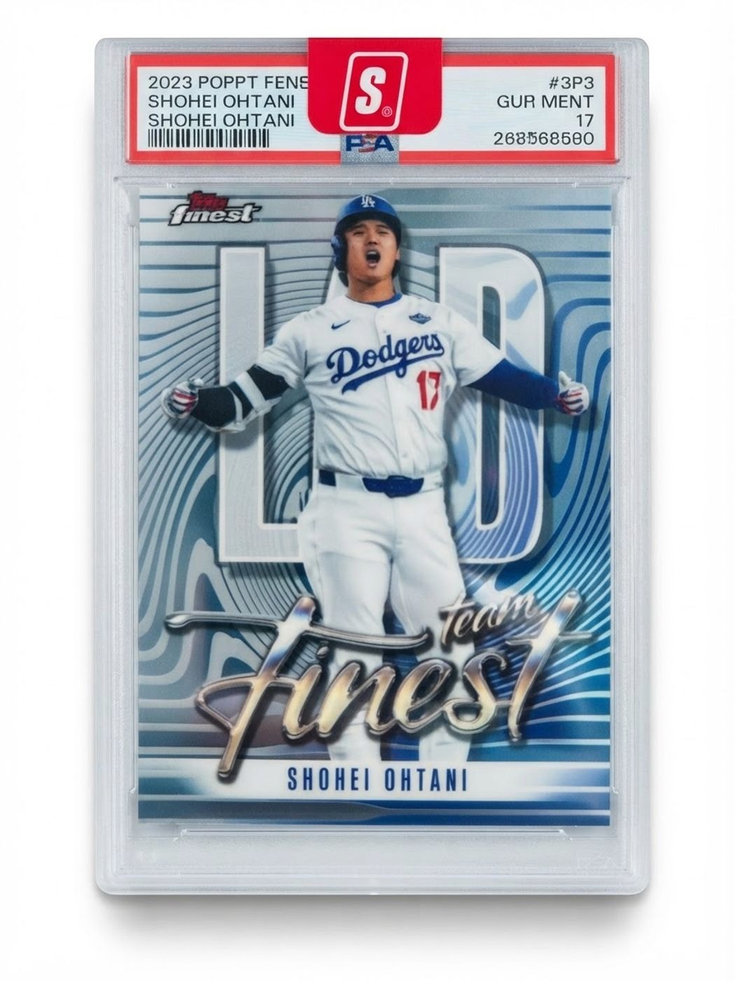 2026 Finest Topps Team Finest Shohei Ohtani Refractor #TF-15