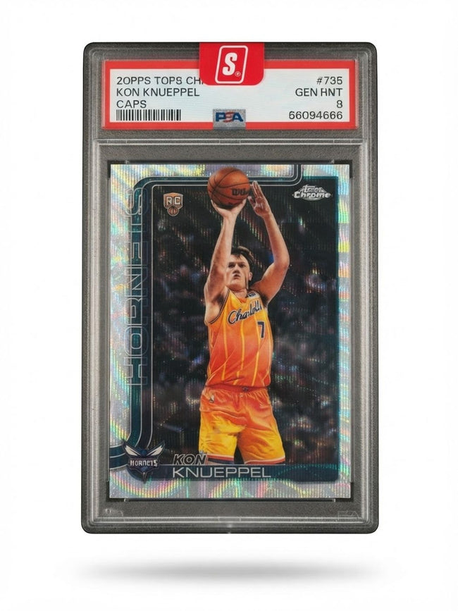 2026 Topps Chrome Kon Knueppel #154 Rookie