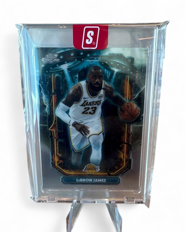 2026 Topps Chrome Extraterrestrial Cosmic LeBron James #ET-8
