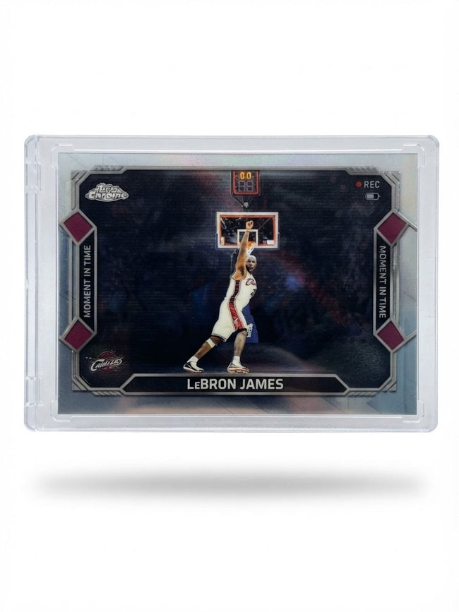 2026 Topps Chrome Moment In Time Update LeBron James #MT-13