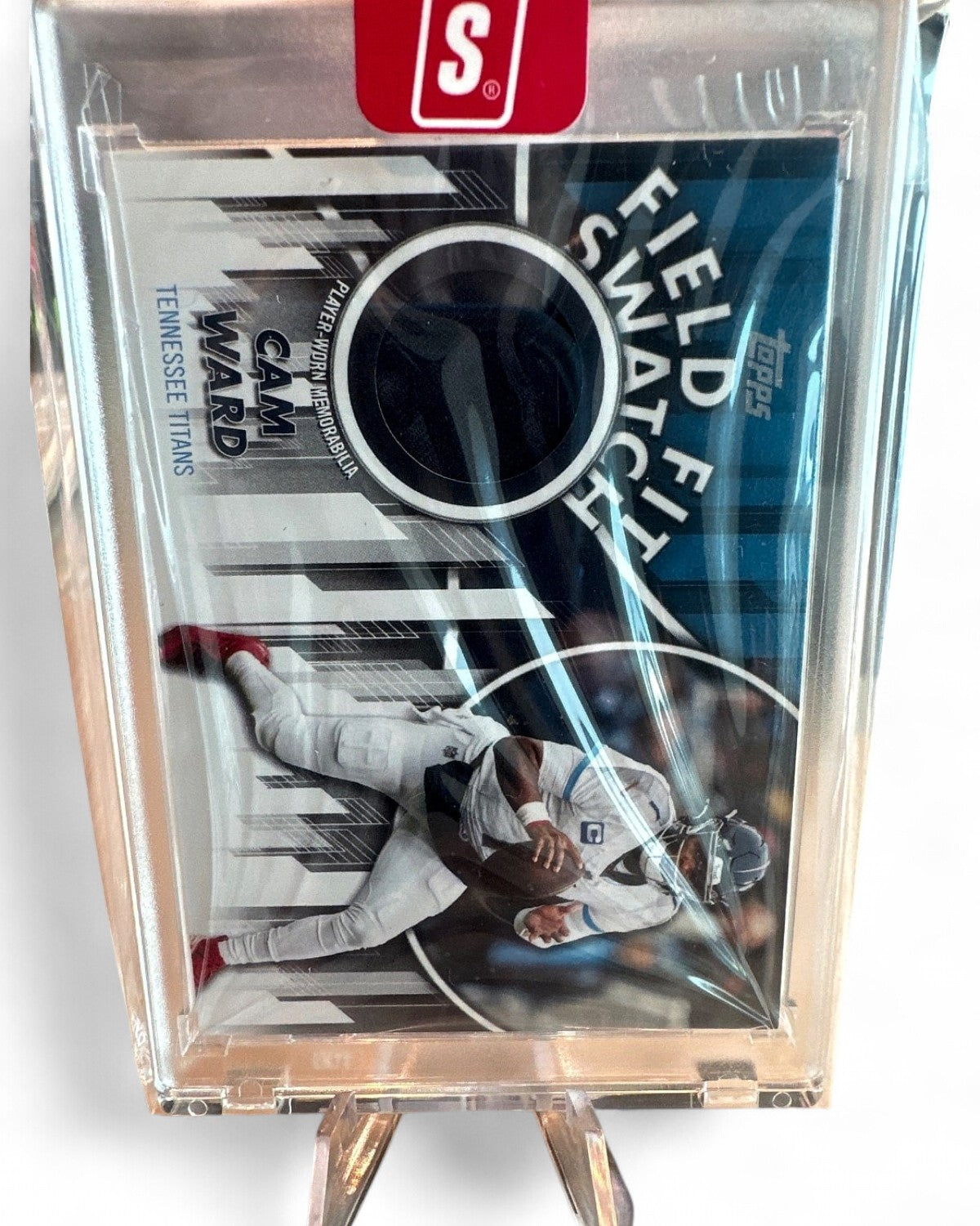 2026 Topps Flagship Football Field Fit Swatch Collection Cam Ward #FFSC-CW Rookie