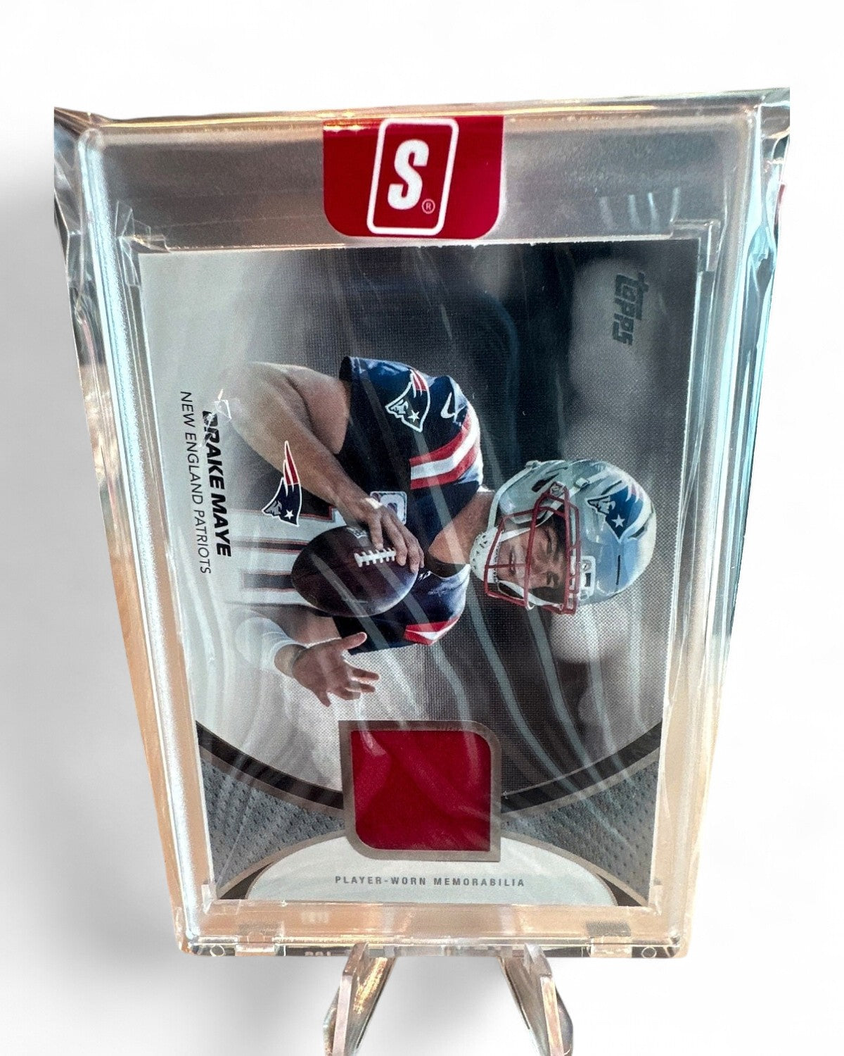 2026 Topps Flagship Football NFL Material Relics Drake Maye #NFLM-DM