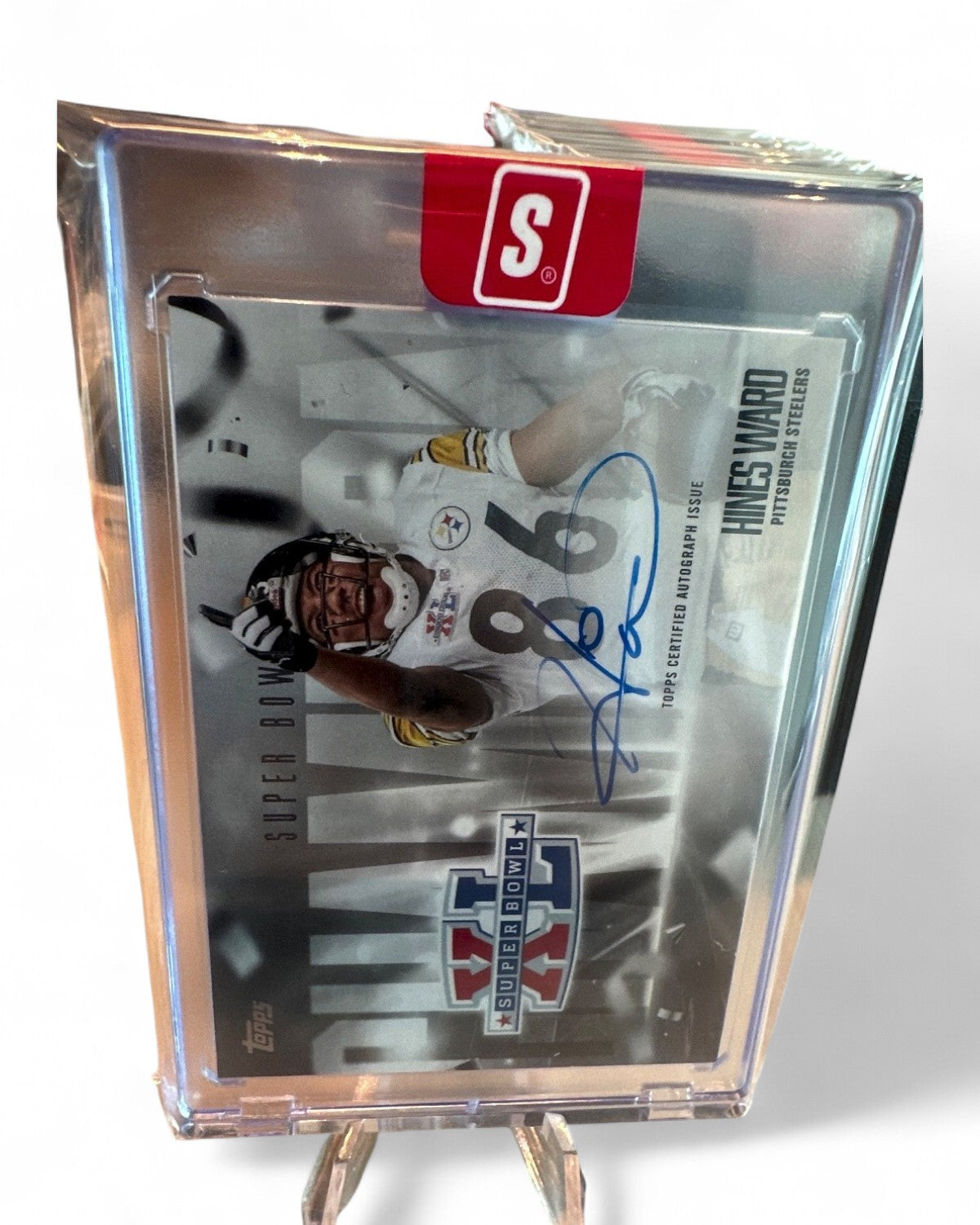 2026 Topps Flagship Football Super Bowl Champion Signatures Hines Ward #SBCS-HW Auto