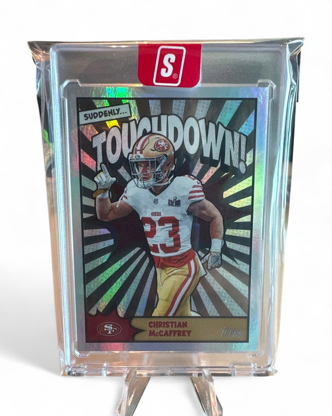 2026 Topps Flagship Football Touchdown Christian McCaffrey #TD-18