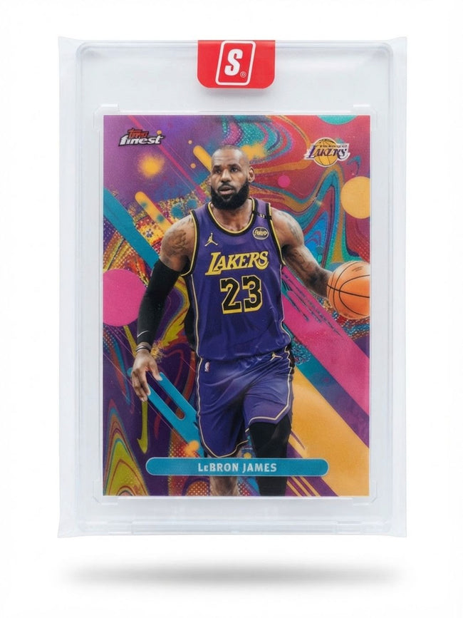 2026 Topps Finest Los Angeles Lakers Basketball LeBron James #79