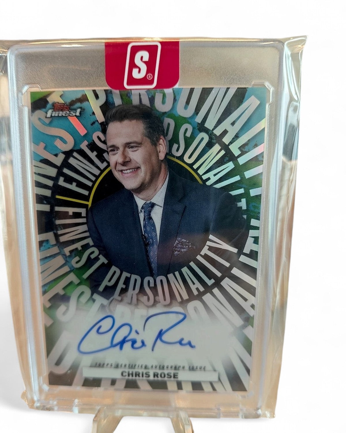 2026 Topps Finest Personality Autograph Chris Rose #FPA-CR Auto