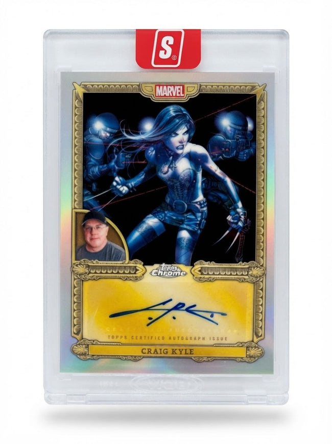 2026 Topps Mint Marvel Chrome Autographs Comic Creators (Encased) Craig Kyle #CA-CK Auto