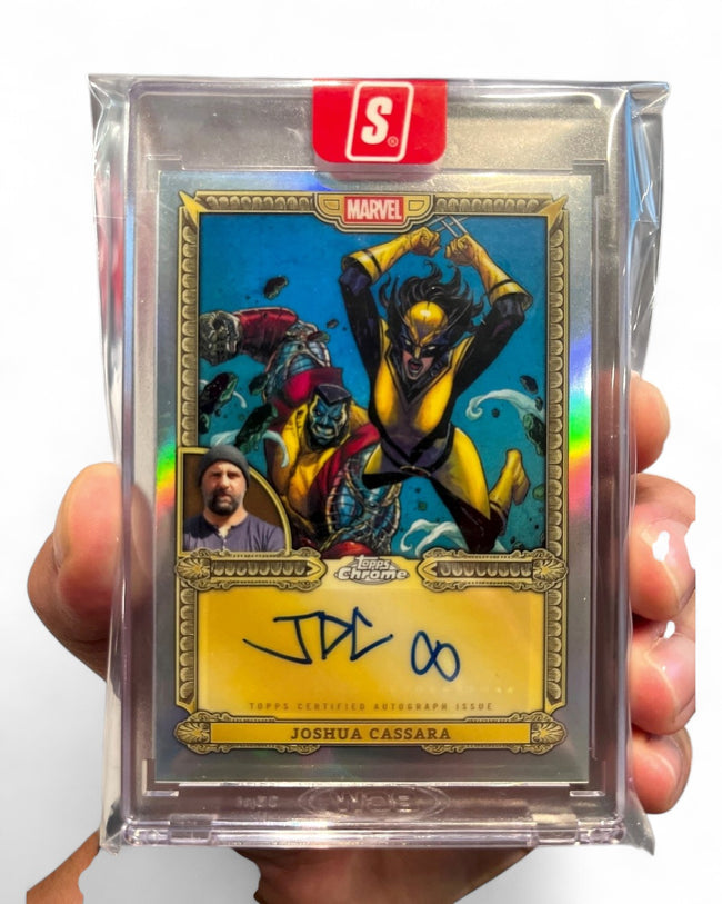 2026 Topps Mint Marvel Chrome Autographs Comic Creators (Encased) Joshua Cassara #CA-JC Auto