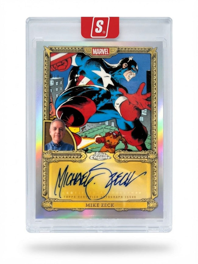 2026 Topps Mint Marvel Chrome Autographs Comic Creators (Encased) Mike Zeck #CA-MZ Auto