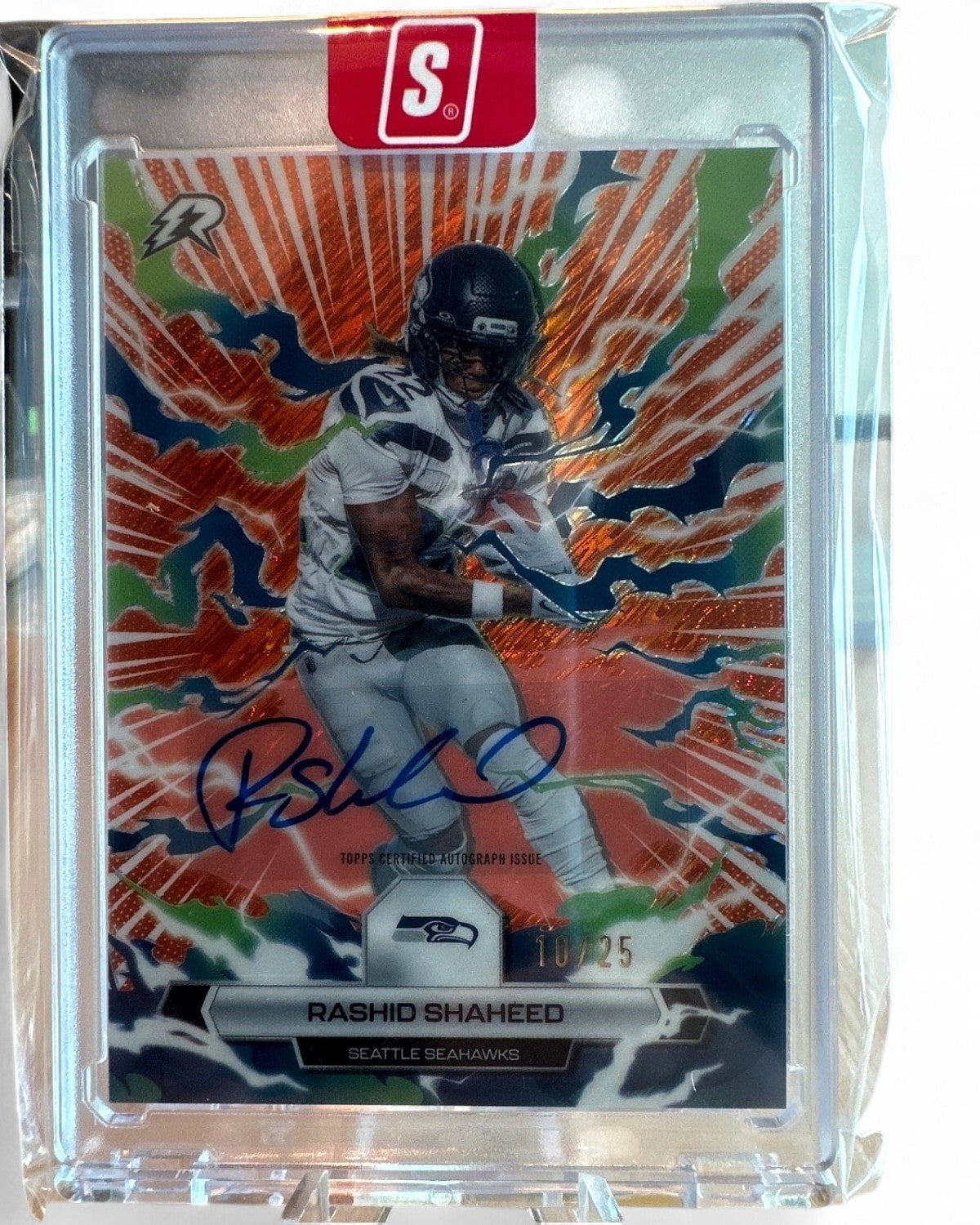 2026 Topps Reign Resurgence Rashid Shaheed #92 Auto 10/25
