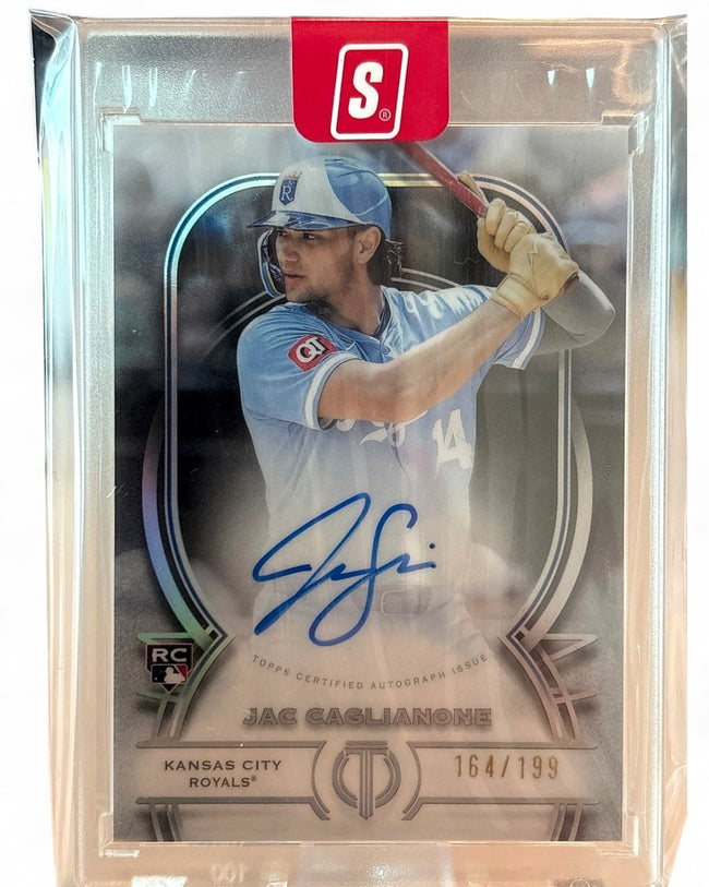 2026 Topps Tribute Autographs Jac Caglianone #TA-JCAG Rookie Auto 164/199