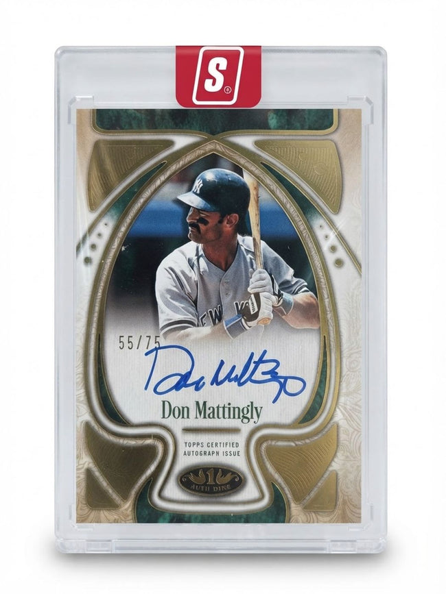 2026 Topps Tier One Operators Autographs Don Mattingly #T1OA-DM Auto 55/75
