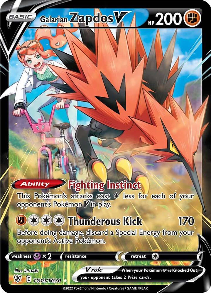 Galarian Zapdos V TG19/TG30 (Español)