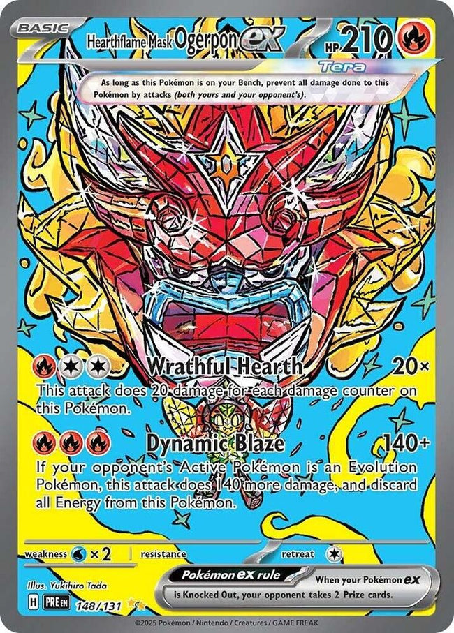 Hearthflame Mask Ogerpon Ex 148/131
