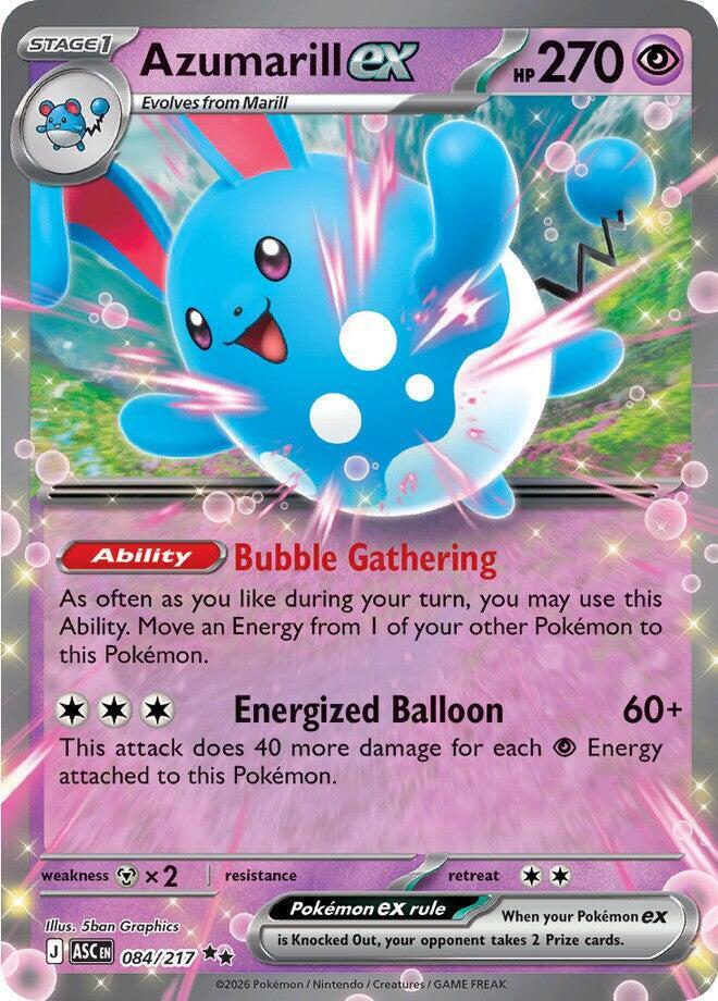 Azumarill Ex 084/217