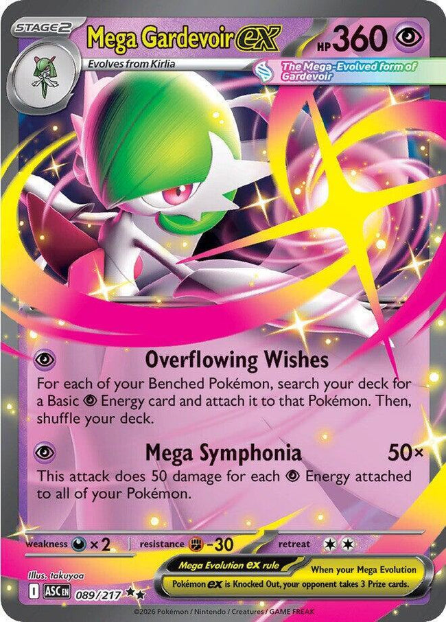Mega Gardevoir Ex 089/217