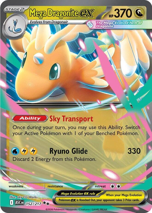 Mega Dragonite Ex 152/217