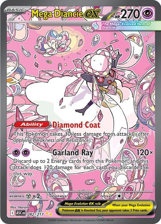 Mega Diancie Ex 282/217
