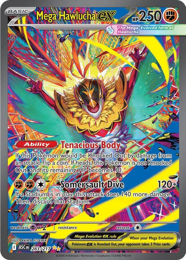 Mega Hawlucha Ex 283/217