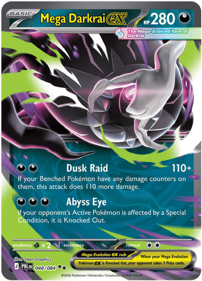 Mega Darkrai Ex 048/084