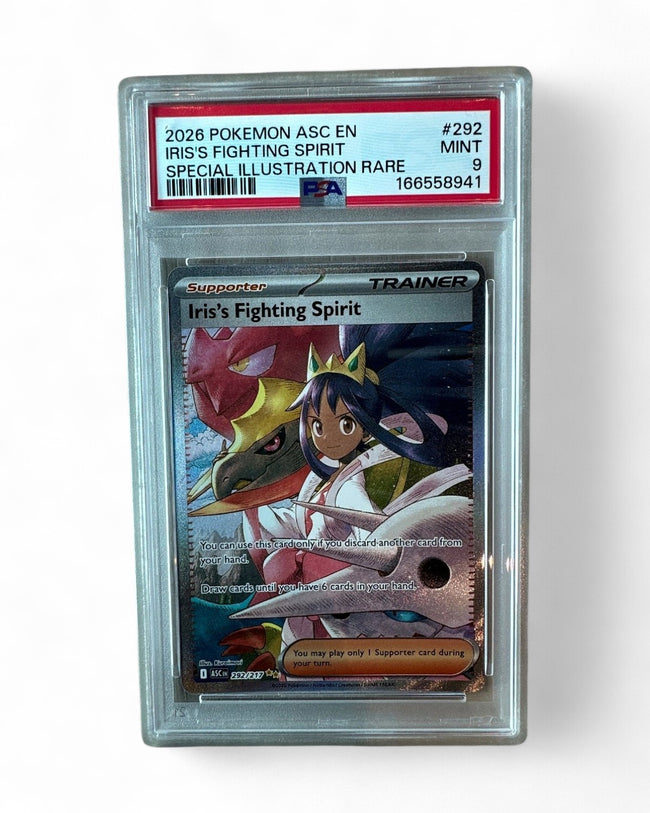 2026 Ascended Heroes Iris's Fighting Spirit 292/217 PSA 9
