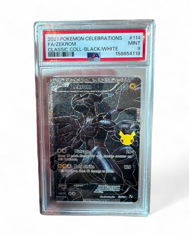 2021 Celebrations: Classic Collection Zekrom 114/114 PSA 9