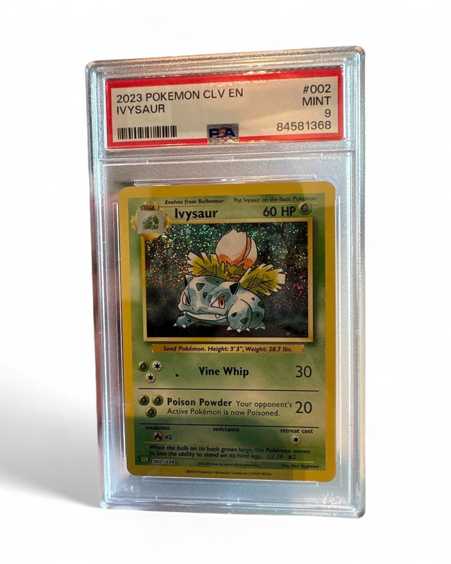 2023 Trading Card Game Classic Ivysaur 002/034 PSA 9