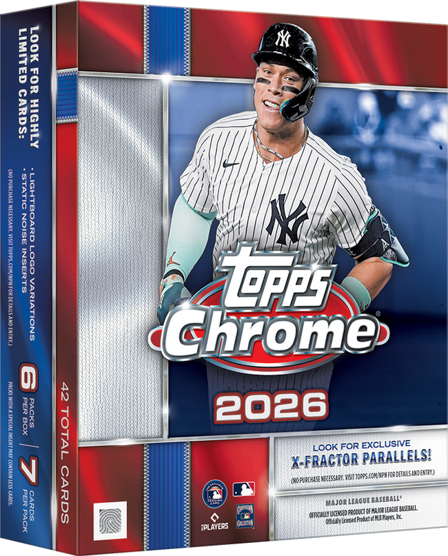 2026 Chrome Baseball - Mega Box