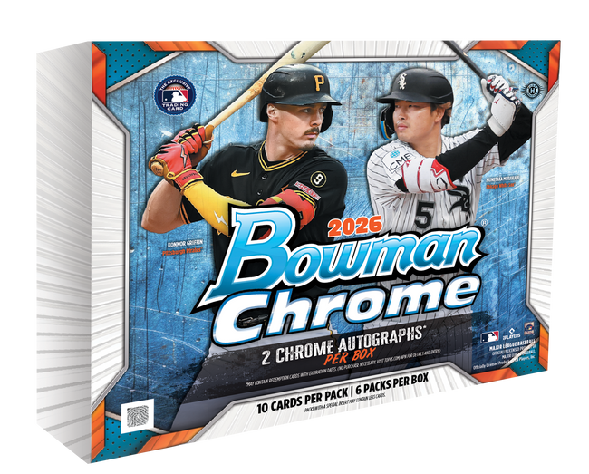 2026 MLB Bowman Chrome - Hobby Box