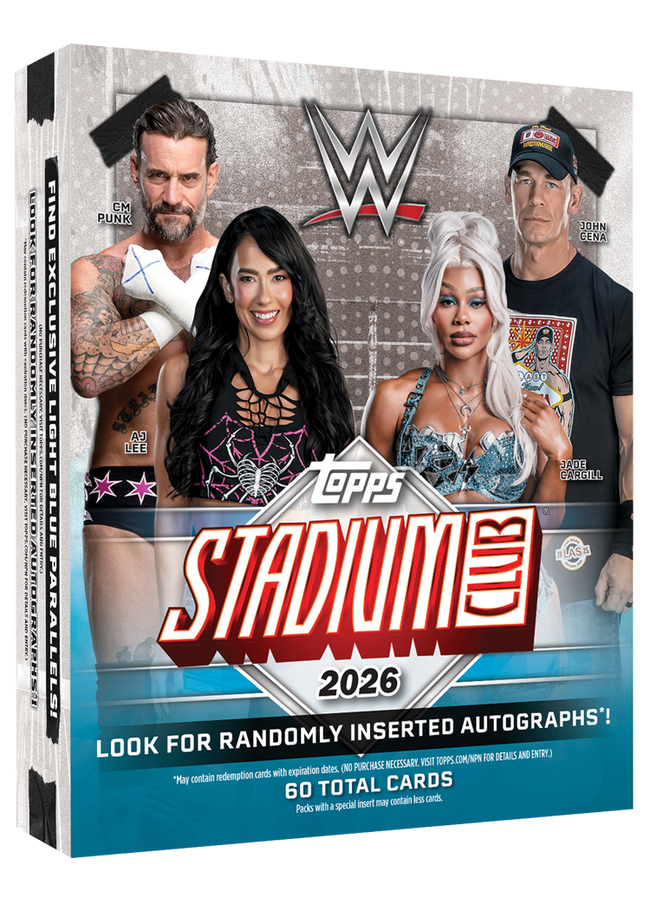 2026 WWE Stadium Club - Mega Box