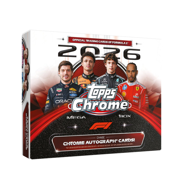 2026 Topps Chrome Formula 1 - Mega Box