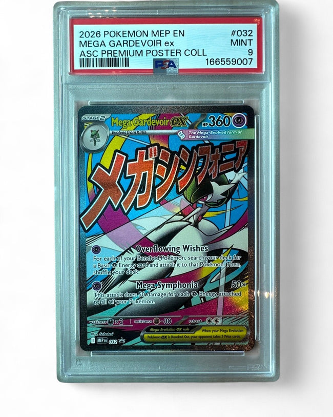 2026 Mega Evolution Promo Mega Gardevoir Ex 032 PSA 9