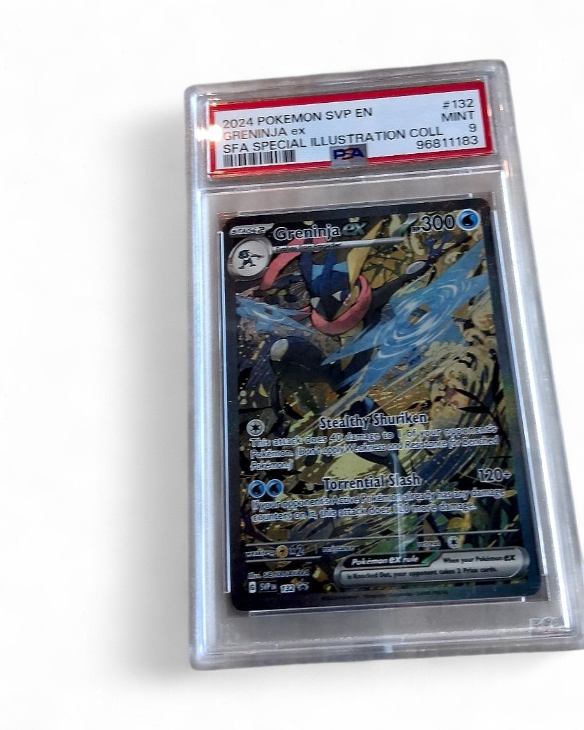 2024 Scarlet & Violet Promo Cards Greninja Ex 132 PSA 9