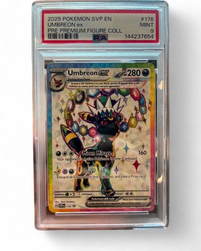 2025 Scarlet & Violet Promo Cards Umbreon Ex 176 PSA 9