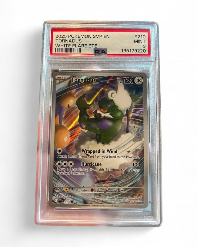 2025 Scarlet & Violet Promo Cards Tornadus 210 PSA 9