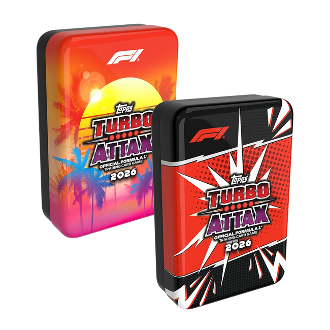 2026 Formula 1 Turbo Attax-Mega Tin