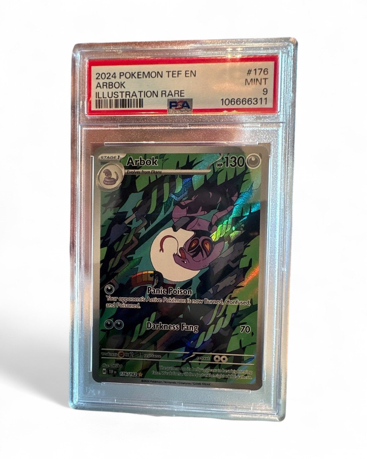 2024 Temporal Forces Arbok 176/162 PSA 9