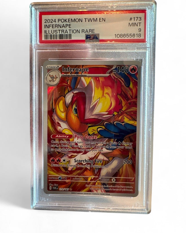 2024 Twilight Masquerade Infernape 173/167 PSA 9