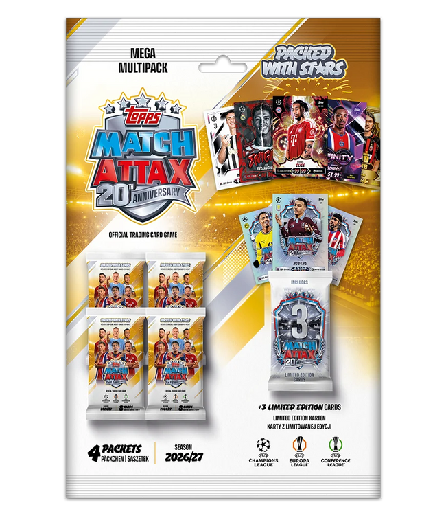 2026/27 Champions League Match Attax - Mega Multipack