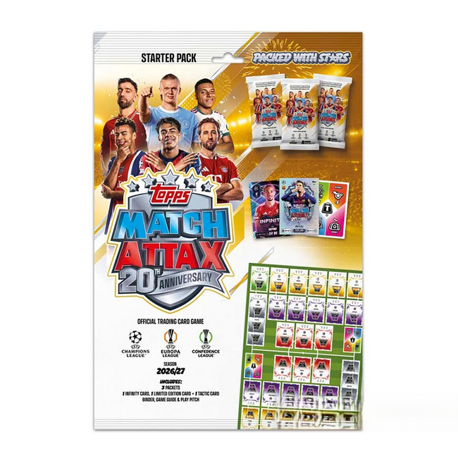 2026/27 Champions League Match Attax - Starter Pack